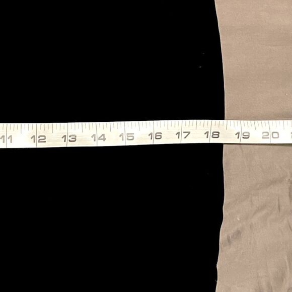 Vintage Scott McClintock (Jessica McClintock) White Satin and Black Velvet Gown. - Picture 11 of 13